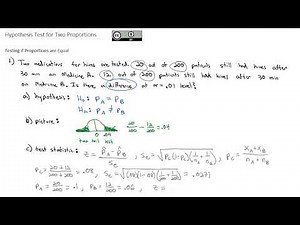 5 4 A Hypothesis Test for if Two Proportions are Equal
