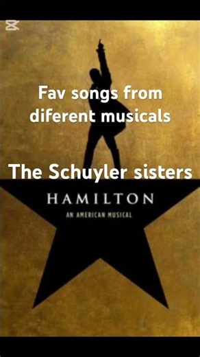 Fav songs from different musicals. ​⁠