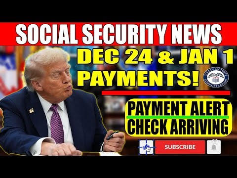 SSI & SSDI Alert: Social Security Payments Arriving December 24 & January 1 Explained