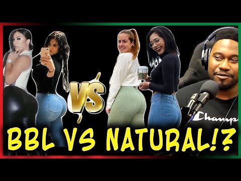 Do Men Prefer Women With BBLs? | BBL Vs Natural Bodies
