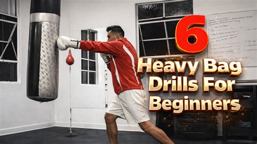 Beginner heavy bag drills that actually work