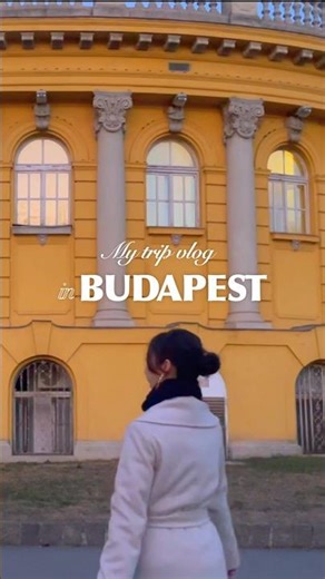 温泉にフォアグラ満喫冬のブダペストTrip🇭🇺 全編vlogもよかったらご覧ください💕 #ハンガリー #ブダペスト #海外旅行 #海外生活 #shorts #budapest #20代主婦