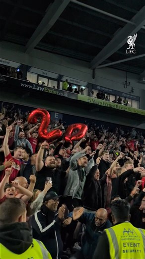 2.4M views · 68K reactions | That away end at full-time ‍ See you on Sunday  | Liverpool FC | Facebook