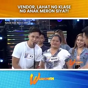 179K views · 1.5K reactions | WOWOWIN: VENDOR, LAHAT NG KLASE NG ANAK MERON SIYA?! Kumpleto may bakla, tomboy, magaganda at gwapo! #Wowowin | Wowowin | Facebook
