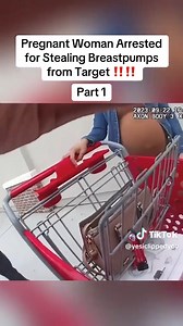 3.8K views · 29 reactions | Pregnant Woman Arrested for Stealing Breastpumps from Target | Jelly Wax Pro | Facebook