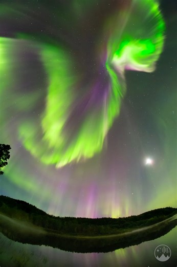 WOW!! Amazing northern lights over Malangen, Norway 😳 | Night Lights Films