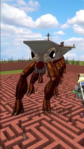 GUESS CRABTANIC CRABCRAFTCARRIER CRABTRAIN SEA MONSTER BIG MAZE Garry's Mod