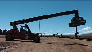 Reach Stacker Accident