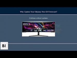 How to Update Samsung Odyssey Neo G9 Firmware – USB, Reboot & Tips