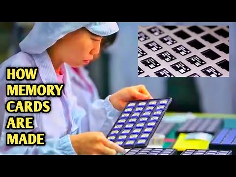 Memory card factory tour | How memory cards are made 2021