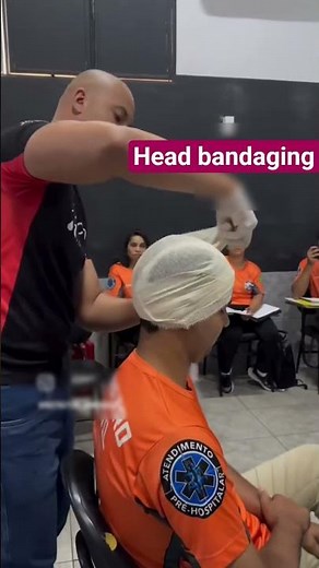 The Best Head Bandaging Technique