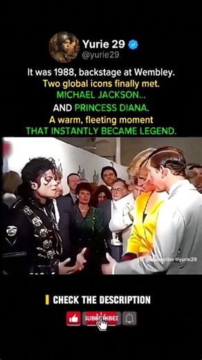 The Untold Story of Michael Jackson and Princess Diana's Backstage Meeting!