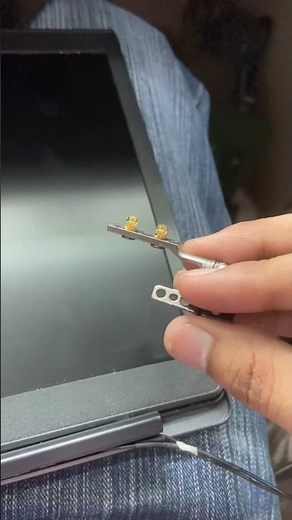 How to Fix Broken Dell Latitude Screen Hinges Easily #diy #repair