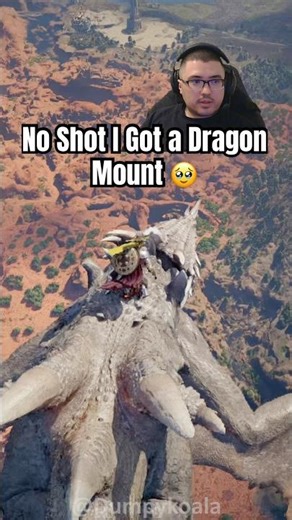 No Shot I Got a Dragon Mount 🥹 #crimsondesert