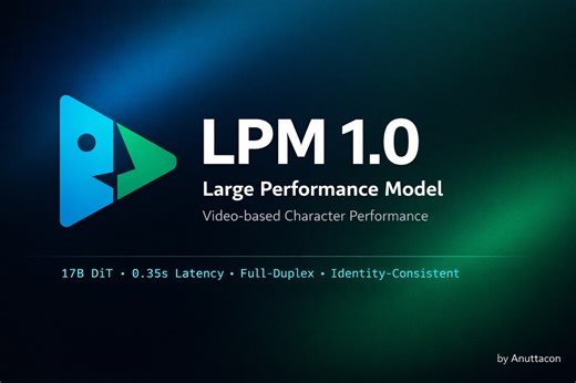 LPM 1.0 — AI Video Character Performance Model | Real-Time Generation