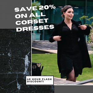 2.1K views · 65 reactions | Fancy getting your hands on some super cute dresses for this summer? We’re offering you 20% OFF ALL CORSET DRESSES – for 48 hours only! Use code DRESS20 at the checkout  https://corset-story.com/collections/corset-dresses | Corset-Story | Facebook