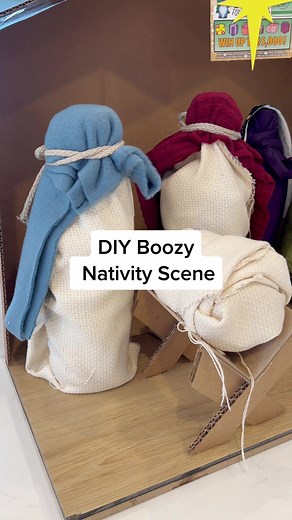 DIY Boozy Nativity Scene: Naughty White Elephant Gifts