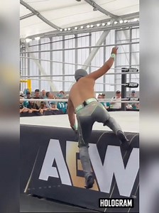 Fan footage of today's AEW "lucha libre" match before the Jacksonville Jaquars game | RassleRama