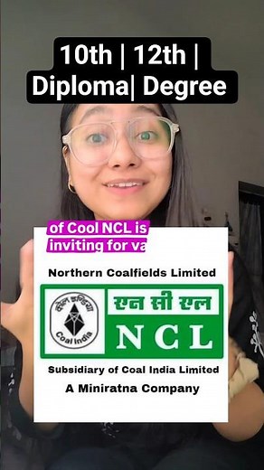 Apply link is in the description| Ministry of Coal NCL is hiring 2026|