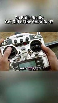 Do bulls really remove the color red? #mythbusters #physics #science