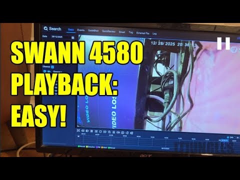 How to Playback Video on Swann 4580: Find Your Footage FAST