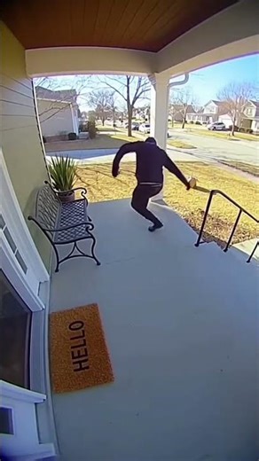 GIANT SPIDER JUMPS OUT at Package Thief! (Creepy Prank!)#shorts #pranks