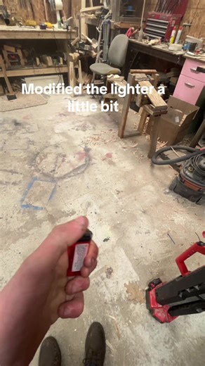 #lighter #modifeidlighter | how to make a lighter frame bigger