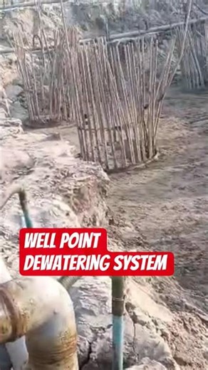 well point dewatering system