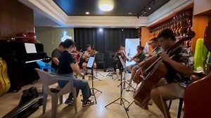 Come watch tomorrow's concert, Saturday 2pm at The Parc Foundation Wilmer's Hall, 494 Lt. Artiaga St. Brgy. Corazon de Jesus, San Juan City. Rehearsal video excerpt of Felix Mendelssohn's Octet. Audio/Video: Shiho's Phone. | The String Department
