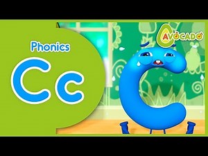 Learning Alphabet C - Letter C | Phonics For Kids | abc animation | AVOCADO abc