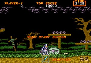 Ghouls 'n Ghosts - SEGA Online Emulator