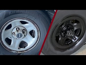 Painting Stock Jeep Wheels