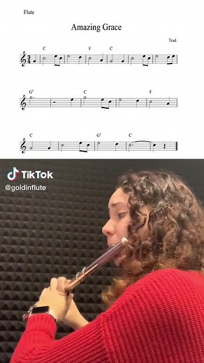 Easy Flute Song for Beginners | Amazing Grace Flute Tutorial