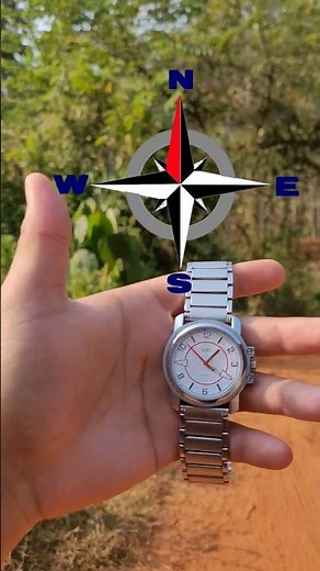 Get Directions Without a Compass ( Watch Method )