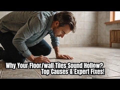Why Your Floor/wall Tiles Sound Hollow? Top Causes & Expert Fixes!