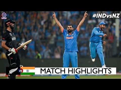 ICC World Cup 2023 | India vs New Zealand | Full Highlights 2023 | IND VS NZ 2023