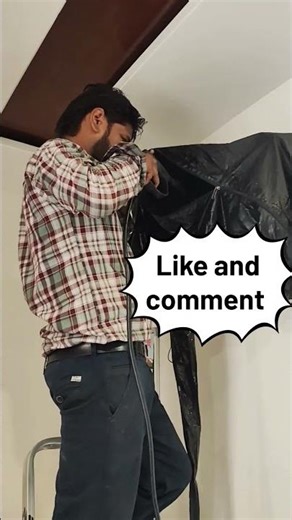 AC SERVICE!! #acservice #repair #electronic #acmachines #SHORTS #electricduniya