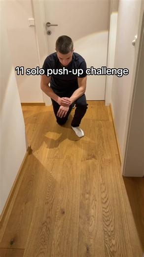 Solo Push-Up Challenge: 11 Push-Ups with Timed Holds