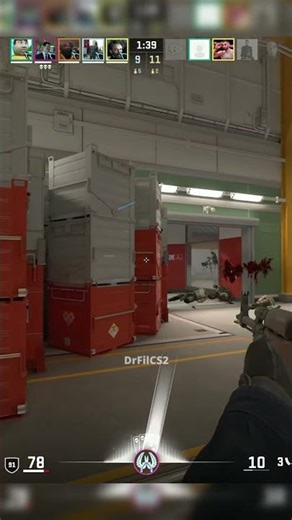 Nuke ACE anti rush on ramp #counterstrike #rushb #ace