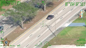 BREAKING: Two arrested in connection to the violent crimes in Lehigh Acres on February 16th. Demetrius Dion Beckworth (DOB 11/12/2001), who was the driver of the car, and Willie Bell (DOB 12/27/2003) were charged accordingly and are now at the Lee County Jail. New video from our helicopter captures the pursuit and the danger the suspects put the residents of Lehigh Acres in. Sheriff Carmine Marceno made it clear that these violent acts will not be tolerated and the citizens of Lee County deserve