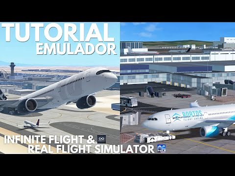 Tutorial EMULADOR Simular Infinite flight & Real flight no PC!