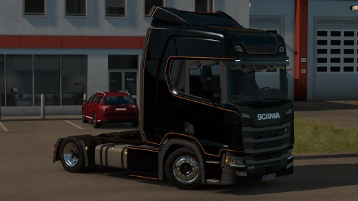 Low deck chassis addon for Scania S, R & P Nextgen v 2.0 - Allmods.net