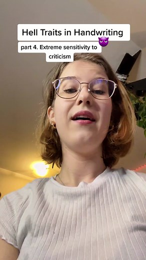 Traits in Cursive Handwriting: Understanding Sensitivity