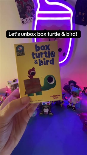 Let’s unbox box turtle & bird by the wonderful @Kaleidos Creative !!! #blindboxopening #mysterybag #unboxing #boxlunchgifts #fyp