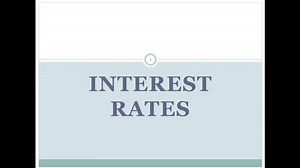 Interest Rate Concepts