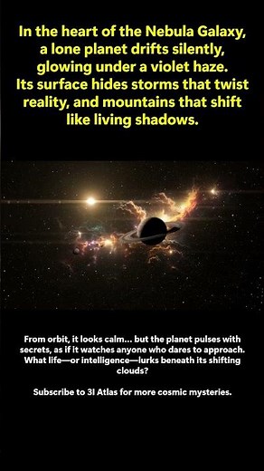 Mysteries of a Planet in the Nebula Galaxy | 3I Atlas