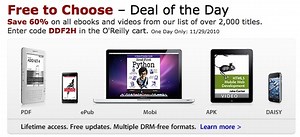 Cyber Monday deals… (ebooks)