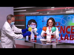KSAT Kids Home Science: Balloon experiment with candy and soda
