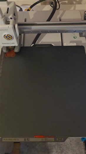 Trying out a my new bambu smooth plate on a 18hr print can you guess what im printing 👀 #fyp #3dprinting #3d #bambu #guess