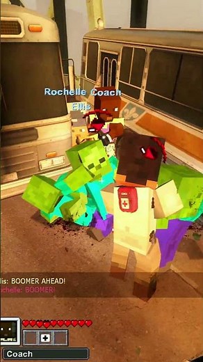 Left 4 Dead 2 - Minecraft Mod Gameplay | The Parish Gameplay Part 2